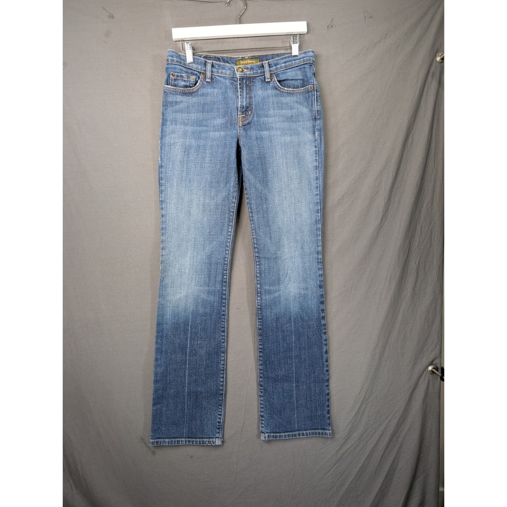David Kahn Jeanswear Blue Straight Leg Denim Jeans Size 8 Made in USA